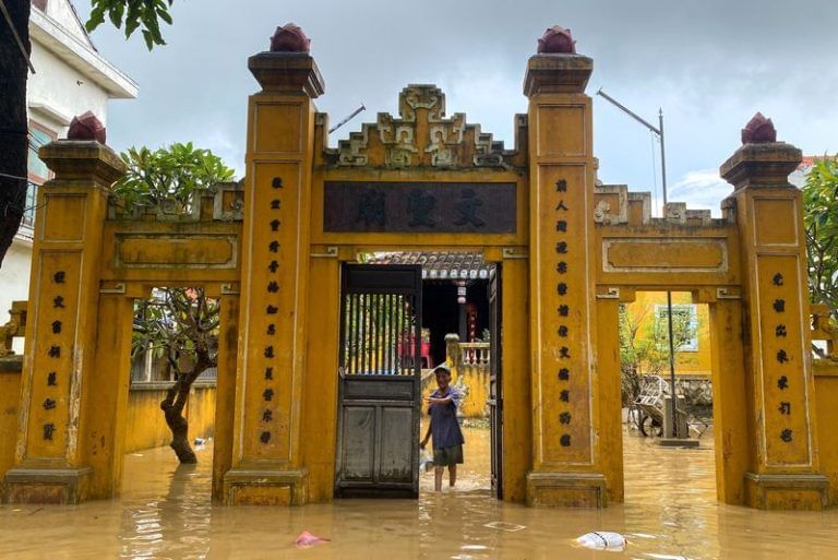 Tourists return to Vietnam’s Hoi An as cleanup efforts progress after floods
