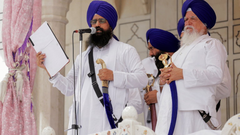 Akal Takht summons Punjab minister over ‘sacrilegious’ depiction of 10th Sikh Guru in painting