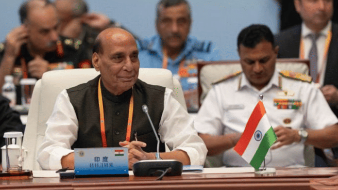 File photo of Defence Minister Rajnath Singh | AP/PTI