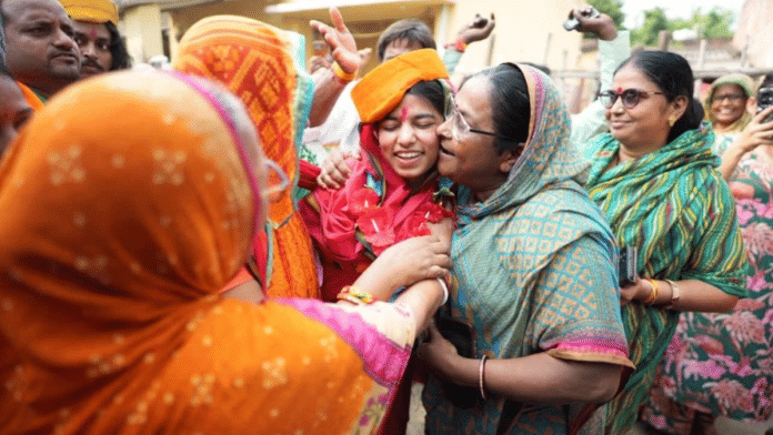 The BJP is banking on Maithili Thakur's public appeal, especially her connection with the younger generation | X/@maithilithakur