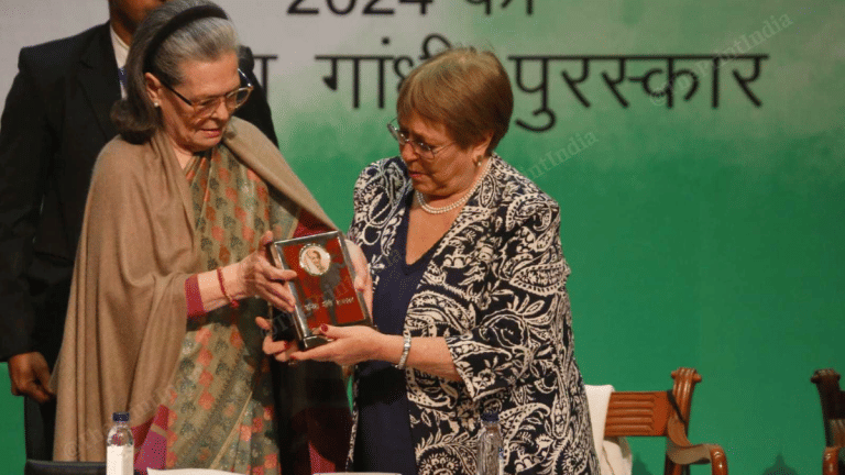 BJP slams Congress for Indira Gandhi Peace Prize to ‘anti-India’ Bachelet. A look at past awardees