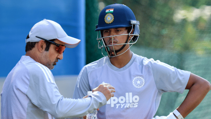 Indian cricket team head coach Gautam Gambhir with opening batter Yashasvi Jaiswal. | ANI