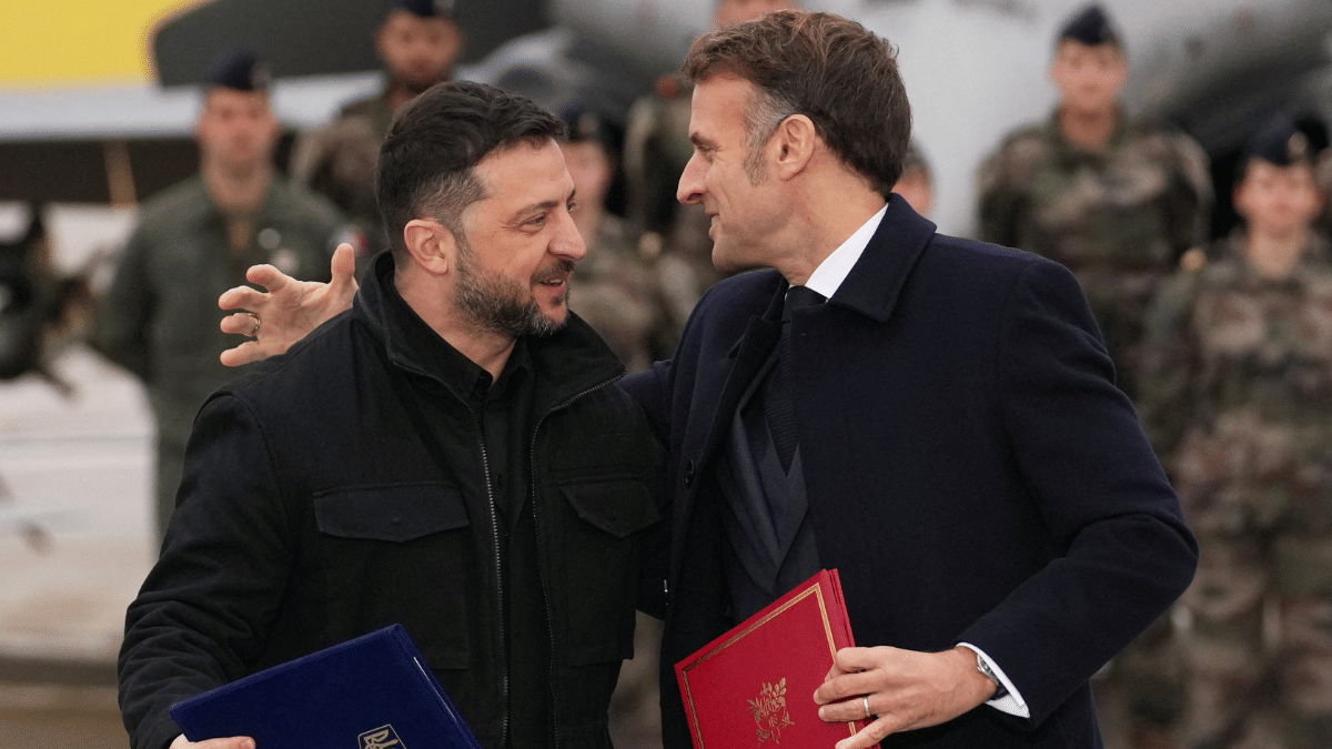 Zelenskiy says Ukraine will obtain 100 French-made Rafale warplanes over the next decade