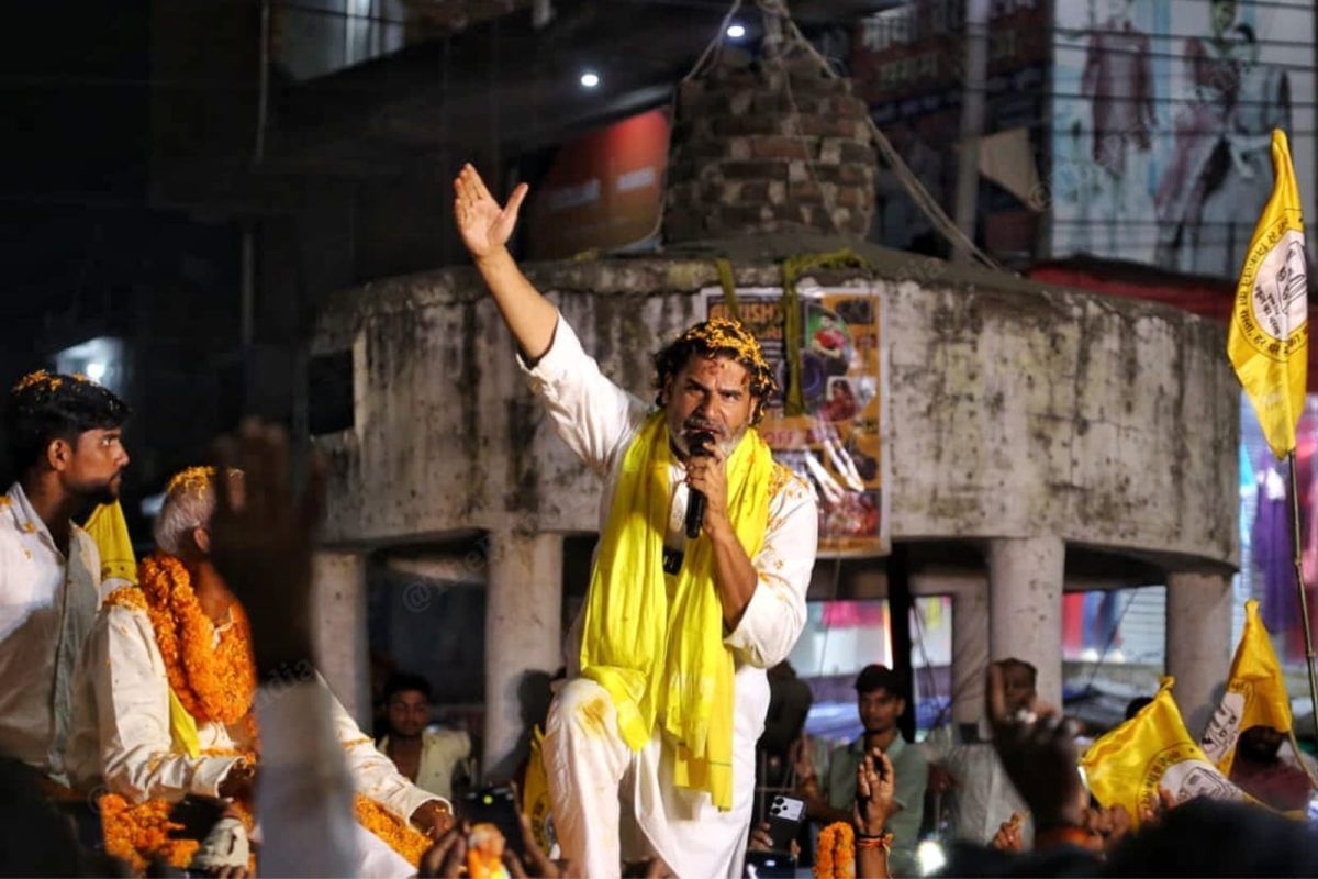 Jan Suraaj chief Prashant Kishor | Praveen Jain | ThePrint