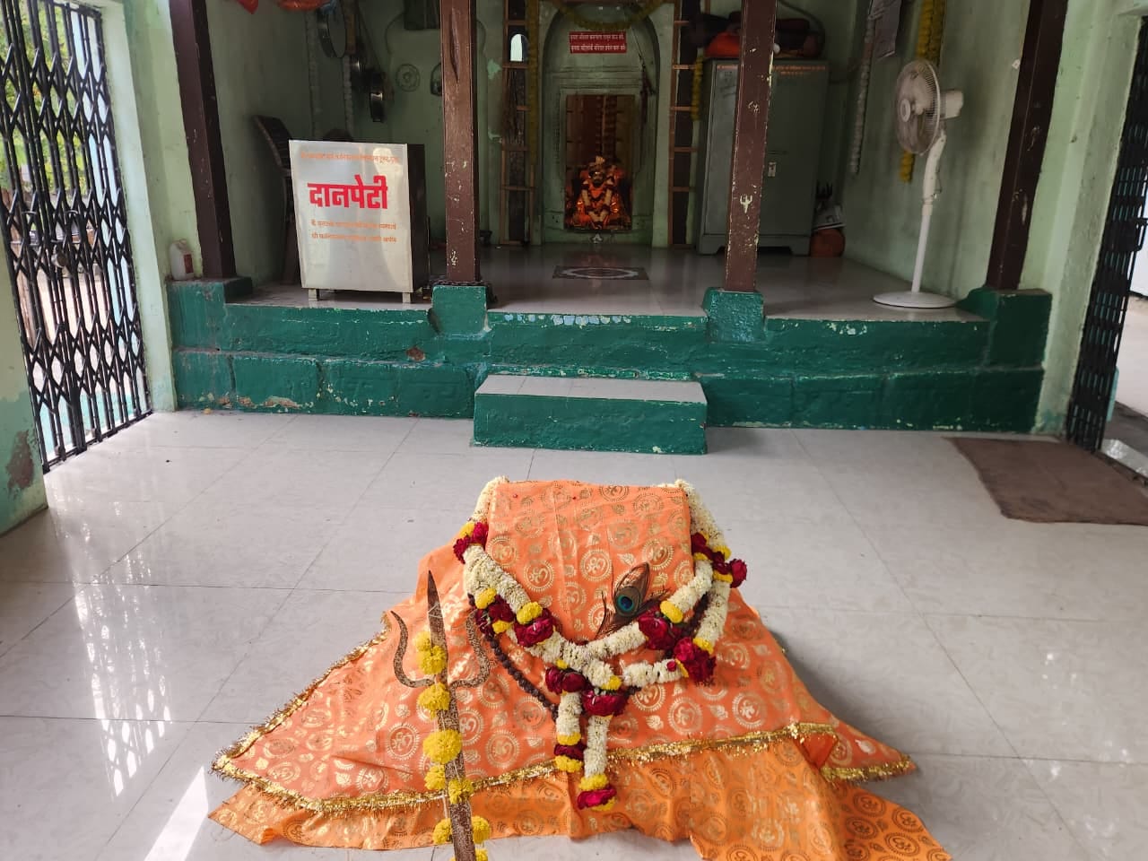 Inside the disputed dargah in Guha. The installation of a Kanifnath idol at the site in December 2023 led to the escalation of communal tensions in the village | Purva Chitnis | ThePrint