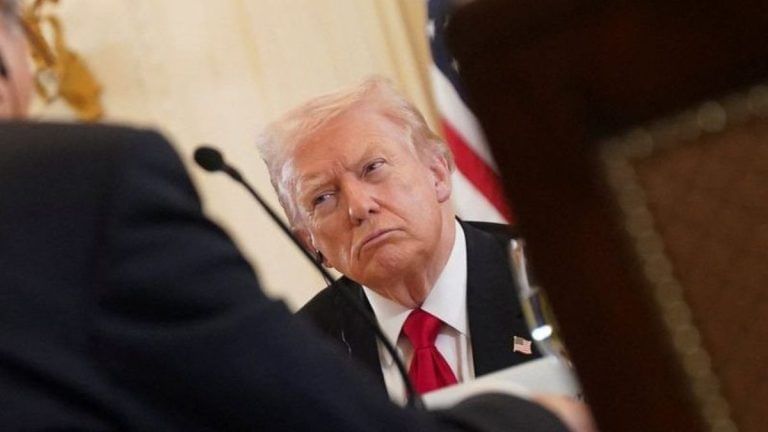 Trump warns Supreme Court ruling on his tariff policy could harm US security