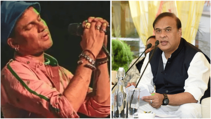 File photos of late singer Zubeen Garg (Left) and Assam CM Himanta Biswa Sarma (Right) | ANI