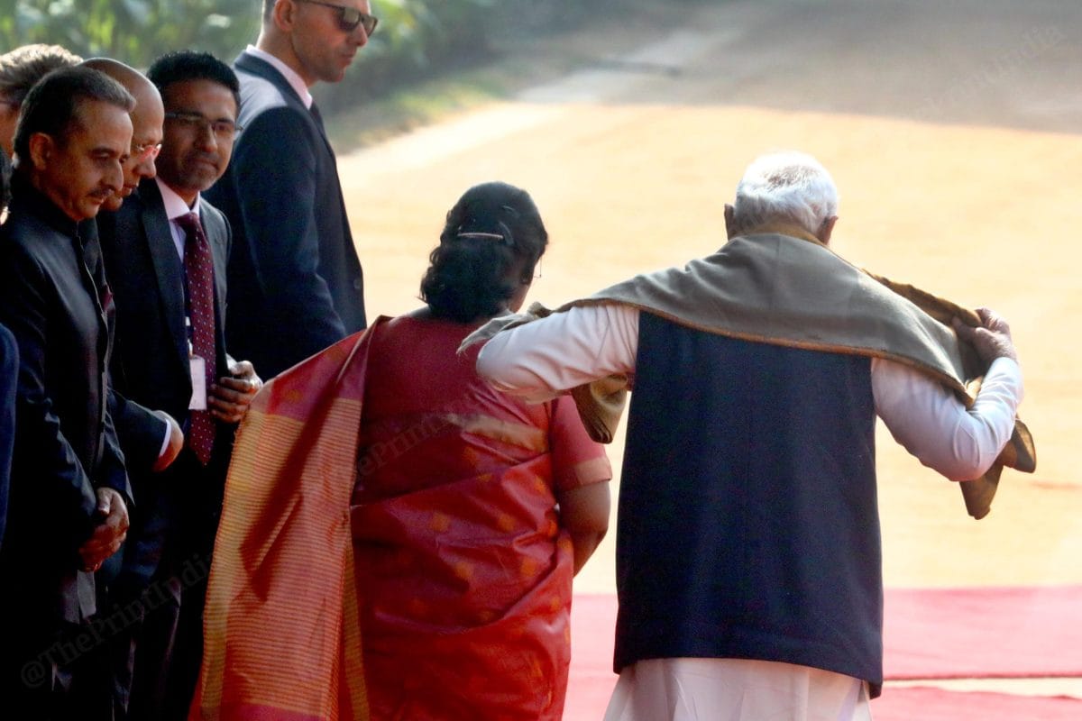The Indian President and Prime Minister await for the arrival of Putin | Praveen Jain | ThePrint