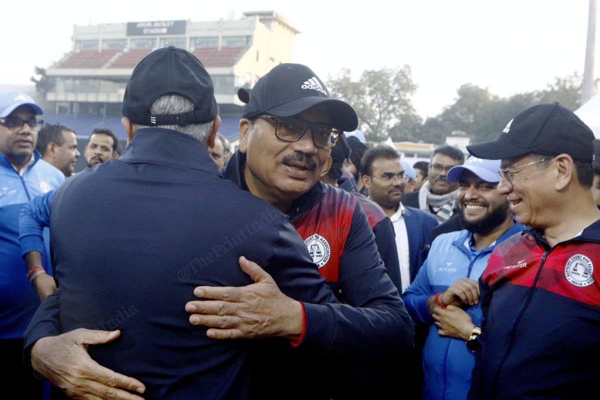 CJI suryakant being welcomed by SC judge Justice PS Narasimha | Praveen Jain | The Print