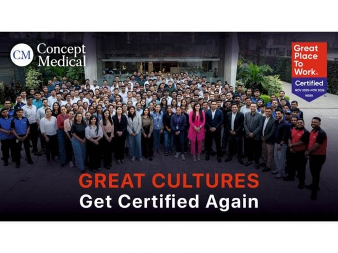 Concept Medical Group Earns Great Place To Work® Certification for the Second Consecutive Year