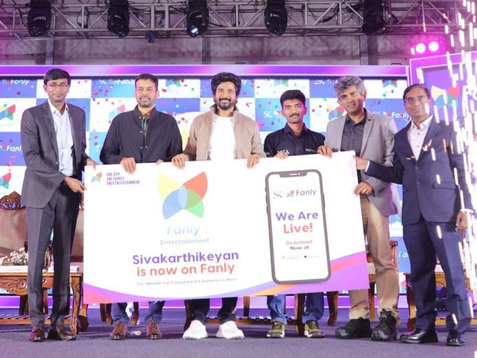 Fanly Entertainment Gets a Glittering Launch by Sivakarthikeyan & Other Celebrities