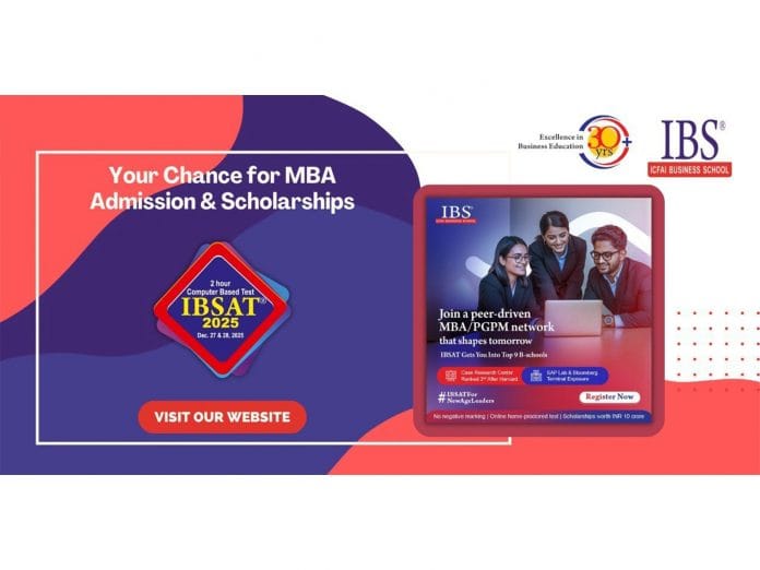 IBSAT 2025: A Chance at MBA Admission & Scholarships for Management Aspirants