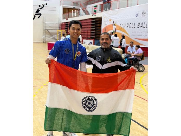 Harshal Ghuge shines in India's triumph at the Roll Ball World Cup
