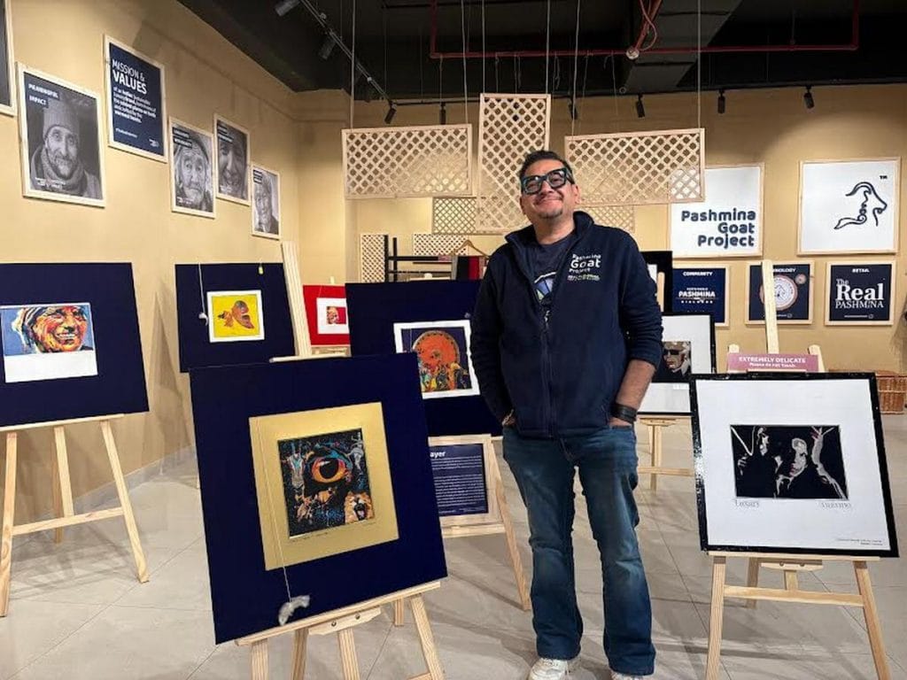 Pashmina Goat Project at the Kunj 