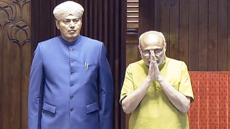 V-P Radhakrishnan joined RSS despite pressure from family that called it ‘anti-national’, says Nadda