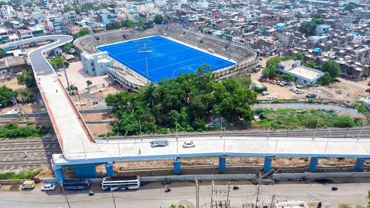 Aishbagh Railway Overbridge in Bhopal | ANI