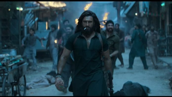 Ranveer Singh in the trailer of Dhurandhar | YouTube