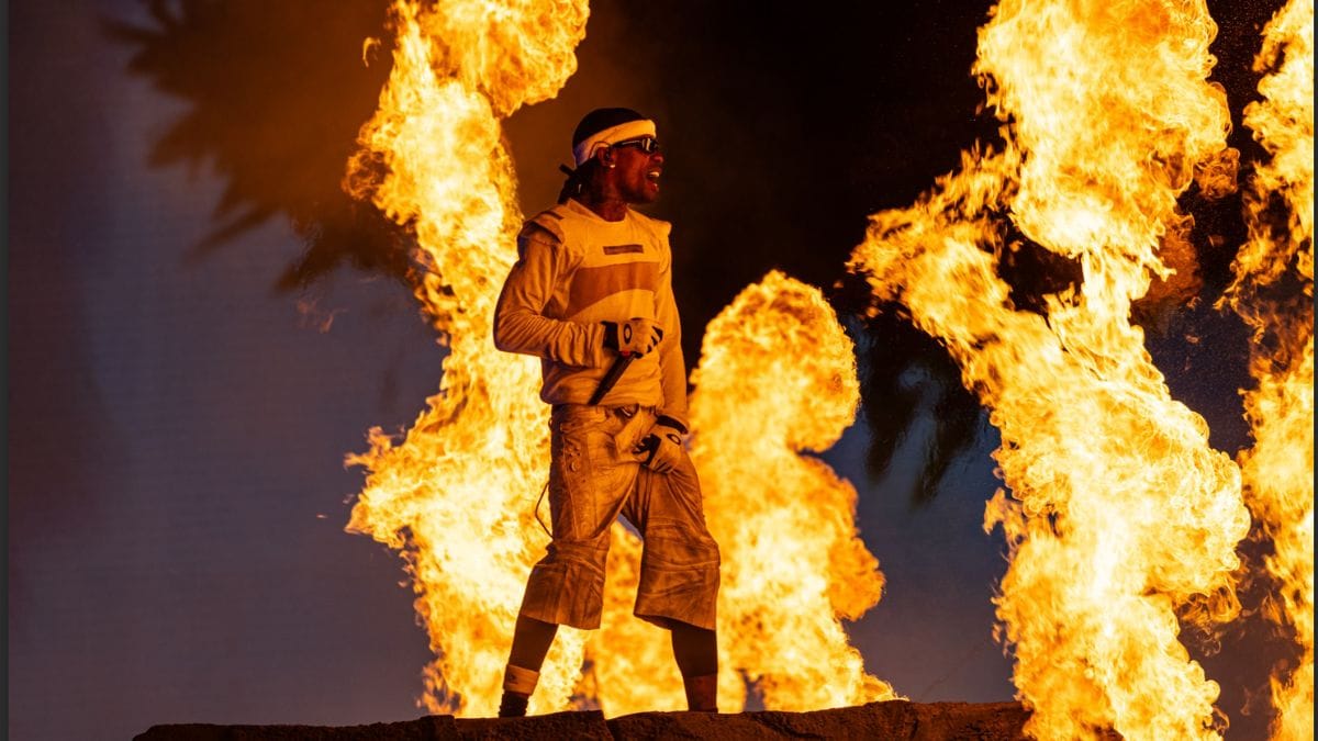 Travis Scott brought his world tour Circus Maximus to India | By special arrangement