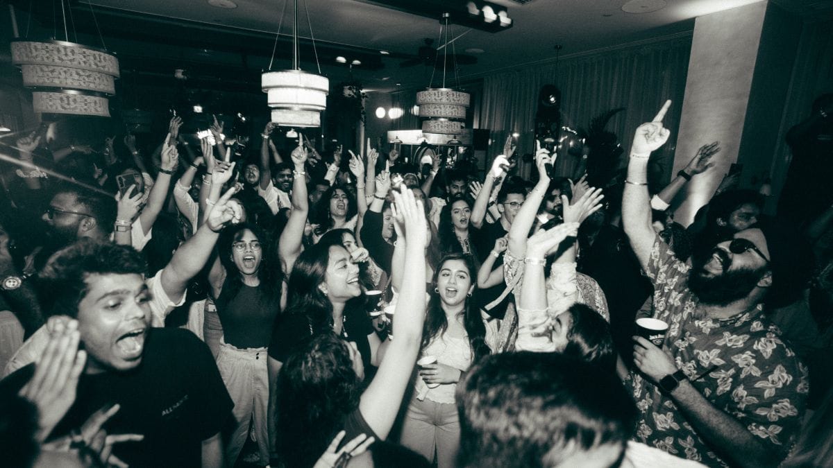 The crowd at a Parimal Shais set. | By special arrangement