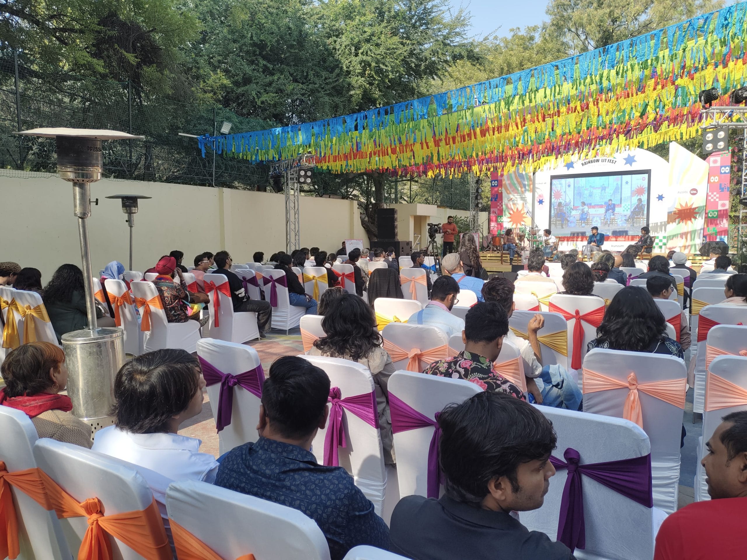 Audience at the festival