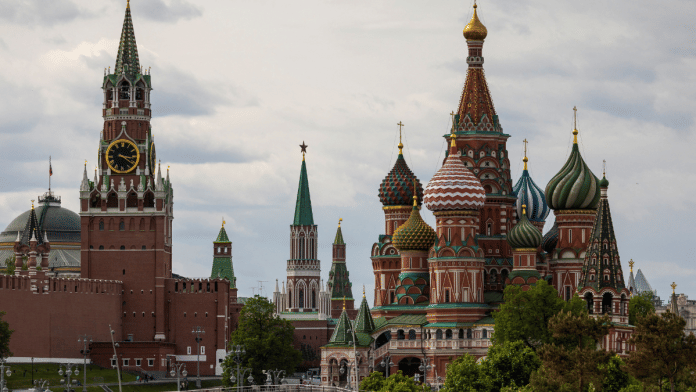 A general view on the Spasskaya tower of the Kremlin and St. Basil's Cathedral in Moscow, Russia May 16, 2024 | Reuters