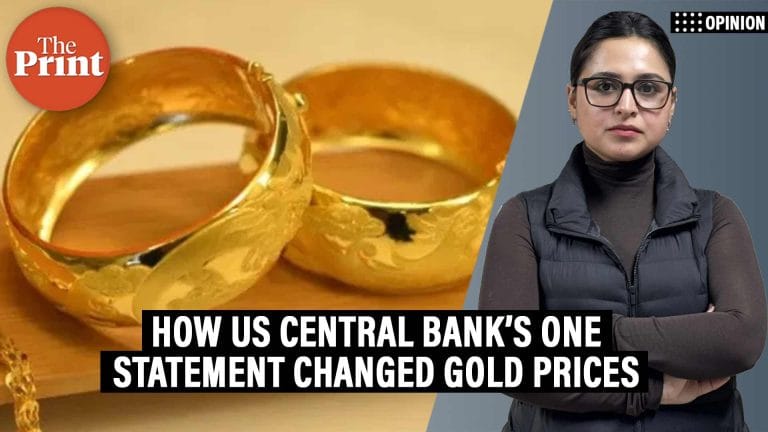 How one sentence from US central bank changed gold prices & the unconventional economic theory