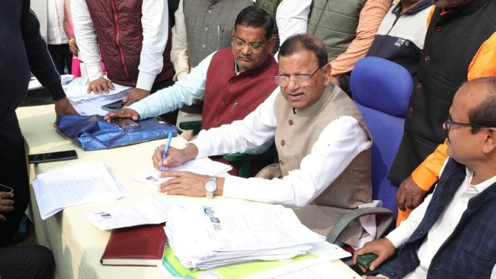 File photo of Union Minister of State for Finance Pankaj Chaudhary | X @mppchaudhary