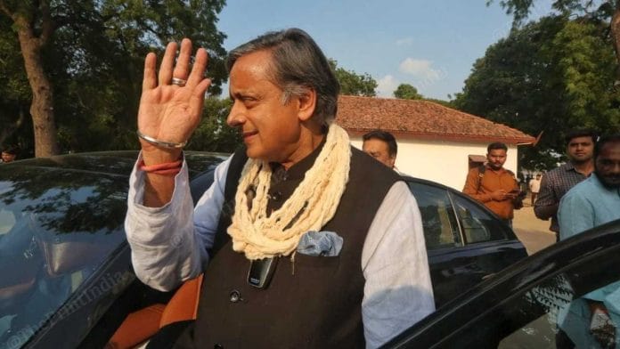 File photo of Congress MP Shashi Tharoor | Praveen Jain/ThePrint
