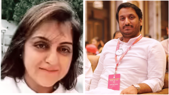 Sheetal Tejwani (left) and Parth Pawar (right) | File photo | Commons/X