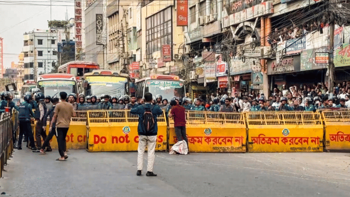 Representational image. | Protesters gather in Dhaka after India summoned Bangladeshi High Commissioner Wednesday over a threat to Indian missions in the country. | PTI