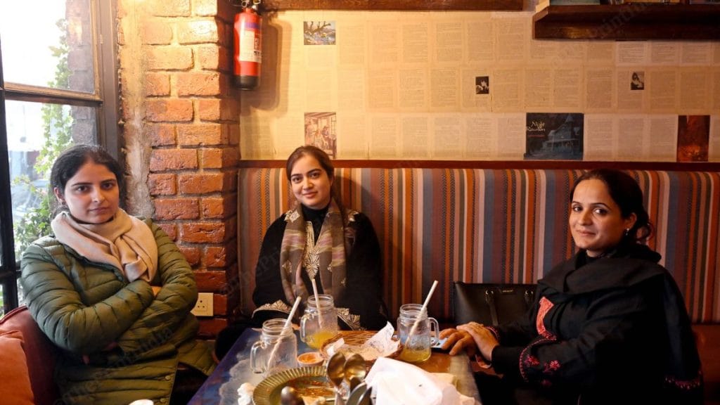 Tuba Riyaaz (in centre) talks about her family’s obsession with Turkish drama Diriliş: Ertuğrul. “For the first time, we saw something we could truly relate to,” she said. Suraj Singh | ThePrint