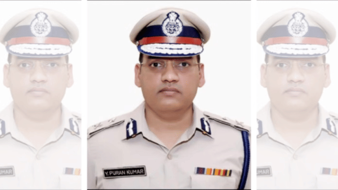 IPS officer Y Puran Kumar (in picture) died by suicide day after his gunman Sushil Kumar was arrested. In his suicide note, Puran alleged Sushil's arrest was part of ploy to frame him. | By Special Arrangement