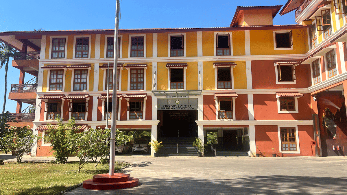 Headquarters of Directorate of Fire and Emergency Services at Panaji | Kasturi Walimbe/ThePrint