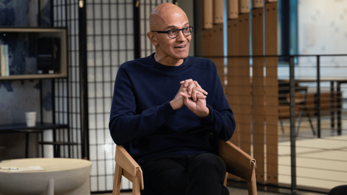 File photo of Satya Nadella | Bloomberg