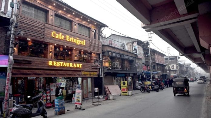 Café Ertugrul is named after the popular Turkish drama Diriliş: Ertuğrul. Suraj Singh | ThePrint