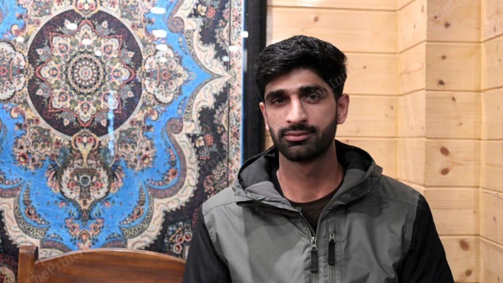 “We started the restaurant with a Turkish menu. It had all the kebabs and lamb chops but the food wasn’t selling,” said Tafheem bin Tariq, owner, Café Ertugrul. Suraj Singh | ThePrint