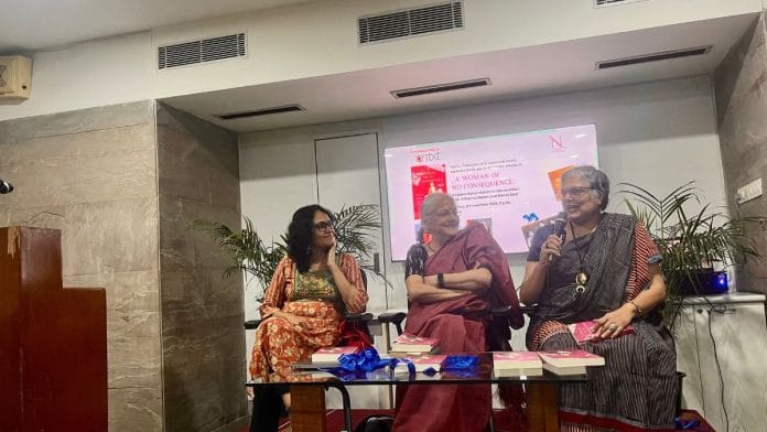 At the launch of Kalpana Karunakaran's book A Woman of No Consequence | Antara Baruah, ThePrint