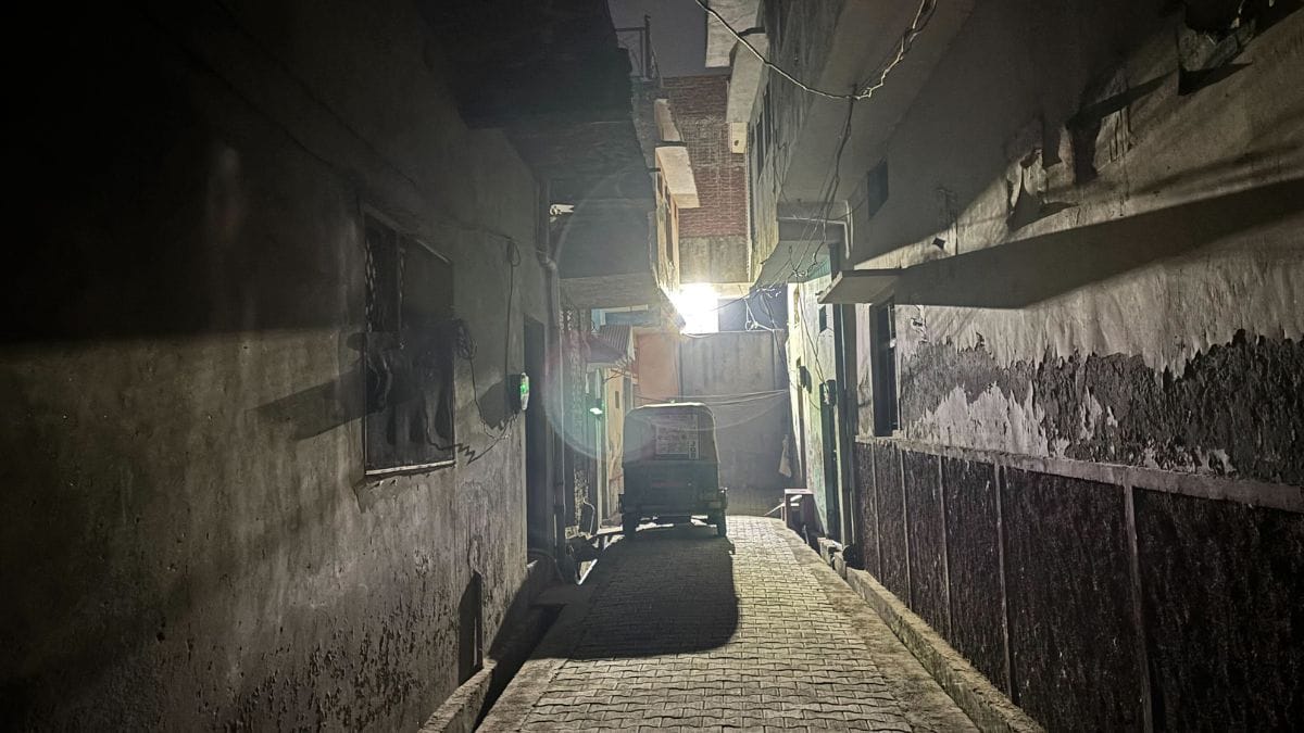 The lane that leads to Abdul Rahim's house. | Samridhi Tewari | ThePrint
