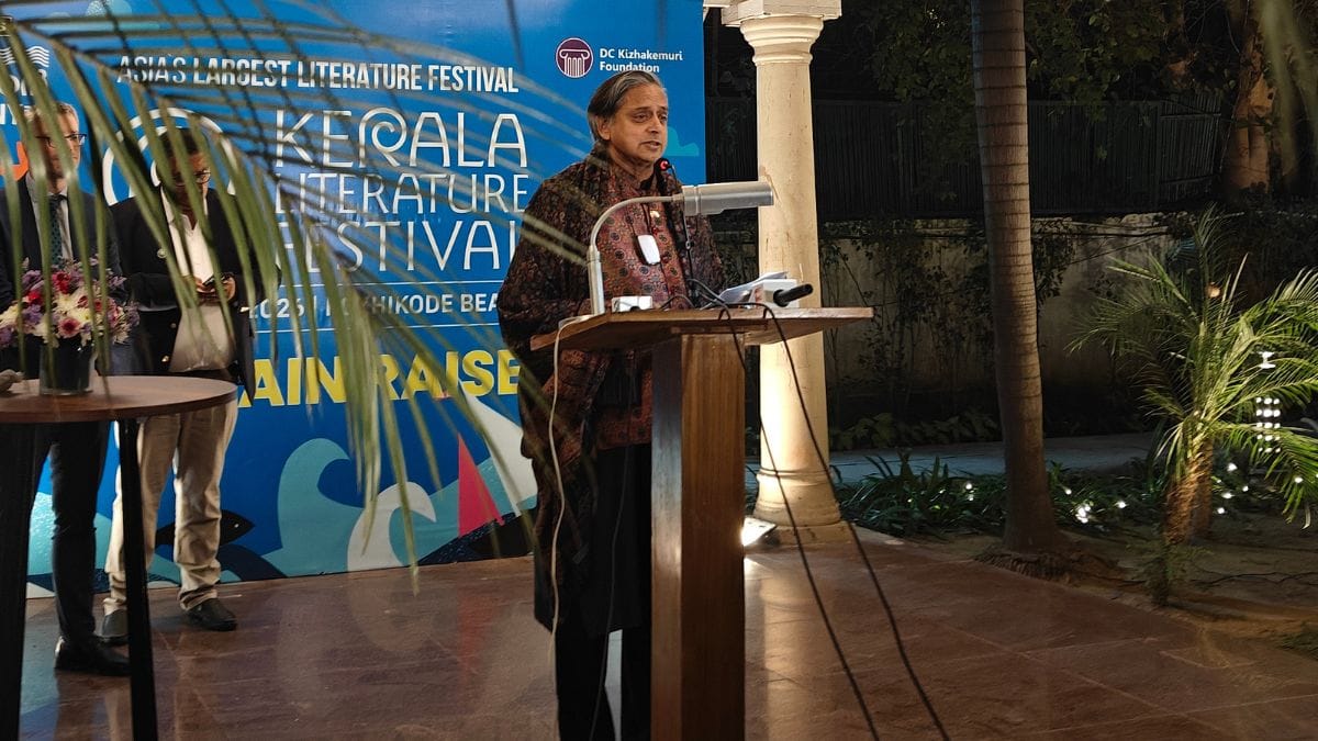 ‘Literature fosters compassion,’ says Tharoor at Kerala Lit Fest curtain-raiser