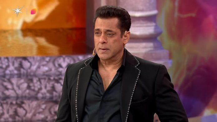 Salman Khan teary-eyed during the finale of Bigg Boss 19.